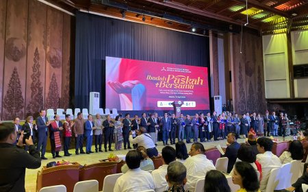 Perayaan Paskah Raya dan Deklarasi Persaudaraan  Warga Gereja-gereja Se Sumatera Utara (PWGSU) Jabodetabek Sukses dan Khidmat.