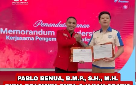 Pablo Benua, B.M.P., S.H., M.H., Buka Beasiswa PKPA dan Ujian Gratis: Jalan Kader GMNI Menuju Profesi Advokat
