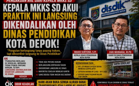 MKKS SD Buka Suara: Pungutan Kantin Sekolah Depok Berjalan Tanpa Payung Hukum, Diakui Terkoneksi ke Dinas