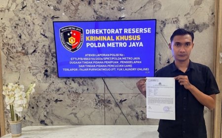 PT. YUK LAUNDRY INDONESIA (YULO) RESMI DILAPORKAN REYBEN STRATEGIC LAW FIRM ATAS DUGAAN TINDAK PIDANA PENCUCIAN UANG !