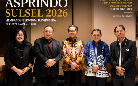 ASPRINDO ME-RESUFFLE PENGURUS DPW SULAWESI SELATAN