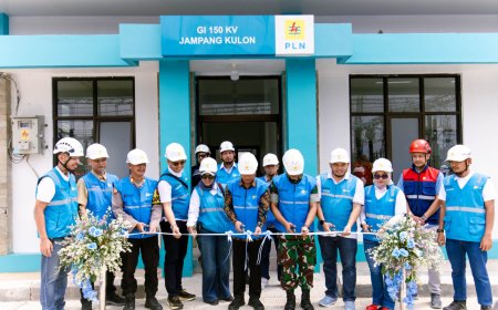 PLN Re-Energize GI Jampang Kulon, Perkuat Kelistrikan dan Buka Ruang Pertumbuhan Ekonomi Selatan Sukabumi