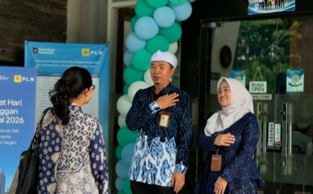 Hari Pelanggan Nasional, PLN UP3 Depok Hadir Lebih Dekat Lewat Program Leader in Service