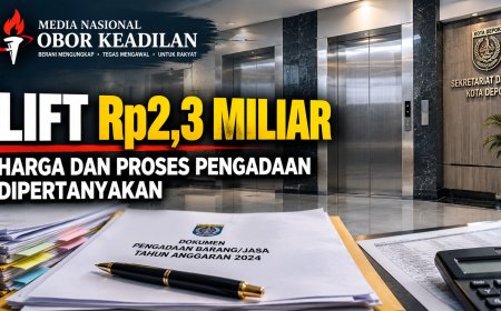 Jejak Lift Rp2,3 Miliar di Era Supian Suri: Dari Renja Setda ke Meja Pemeriksaan