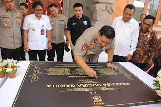 Kapolda Bali Resmikan Gedung Prakasa Rucira Garjita