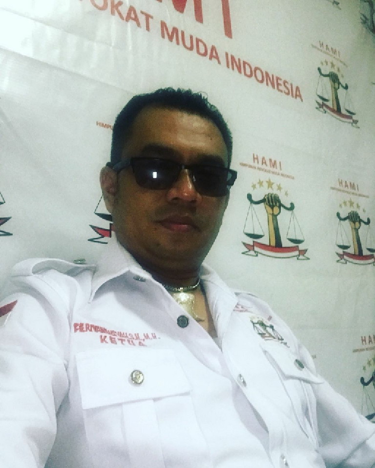 KETUA DPD HAMI BABEL, FERIYAWANSYAH, SH,MH DAMPINGI   2 KORBAN "CABUL" OLEH PELAKU FIQIH ROHMAN 