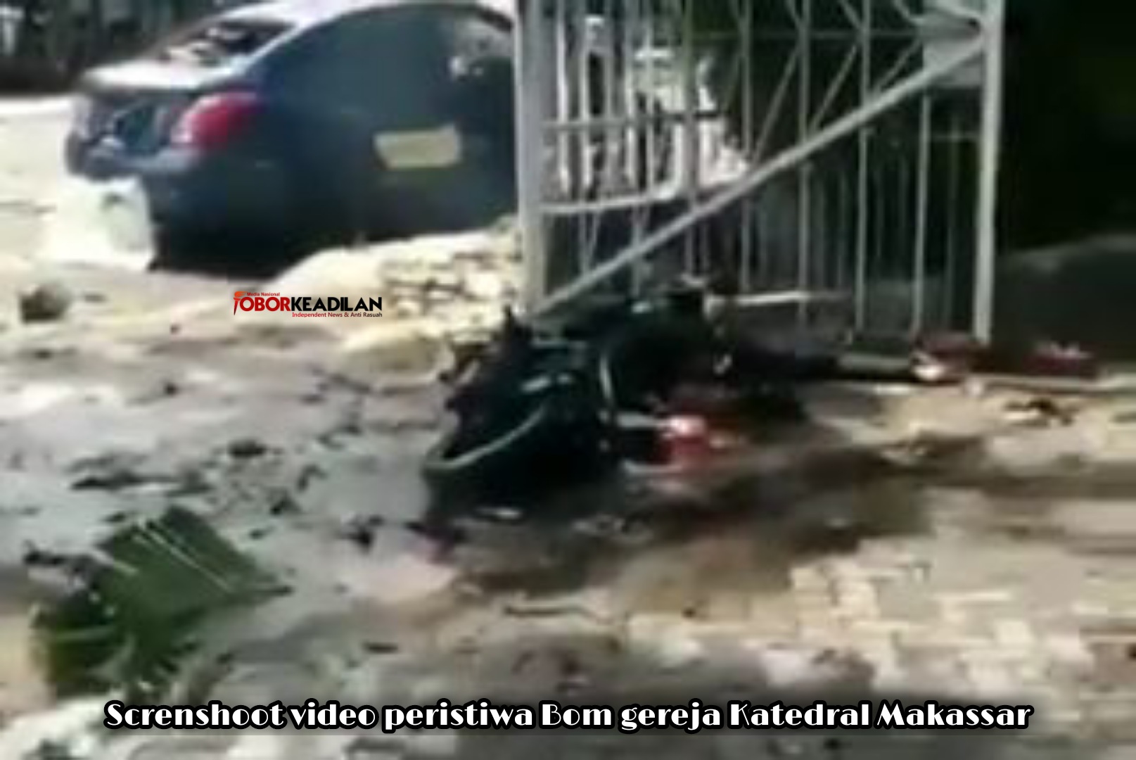 Breaking News: Gereja Katedral Makassar Terkena BOM