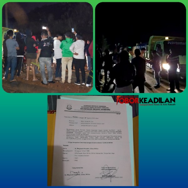 Aksi Stop Mobil Pemuat Ore Nickel di Pondidaha Semakin Memanas, Polisi Harus Tegas 