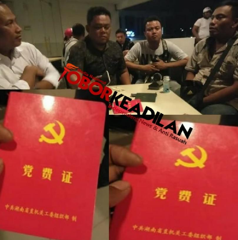 Ditemukan Logo Palu Arit, Sempat Ditahan 6 WNA Asal Negara Cina Akhirnya Dibebaskan