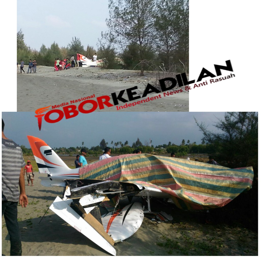 Breaking News,, Pesawat Gubernur Aceh Irwandi Yusuf Mendarat Darurat di Peukan Bada,  Ini Kronologisnya