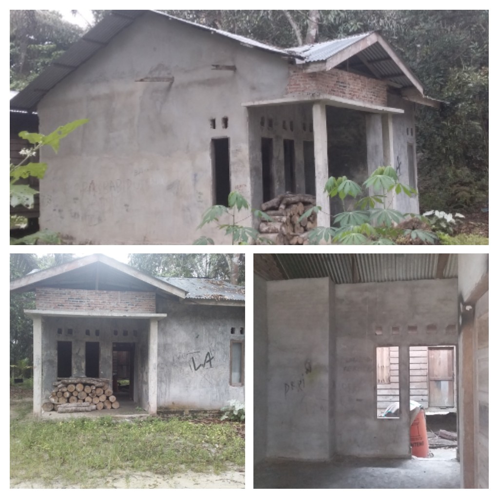 Luar Biasa, Rumah Layak Huni (RLH) di Desa Kuala Penaso Dari Tahun 2010 Sampai Sekarang Tidak Selesai 