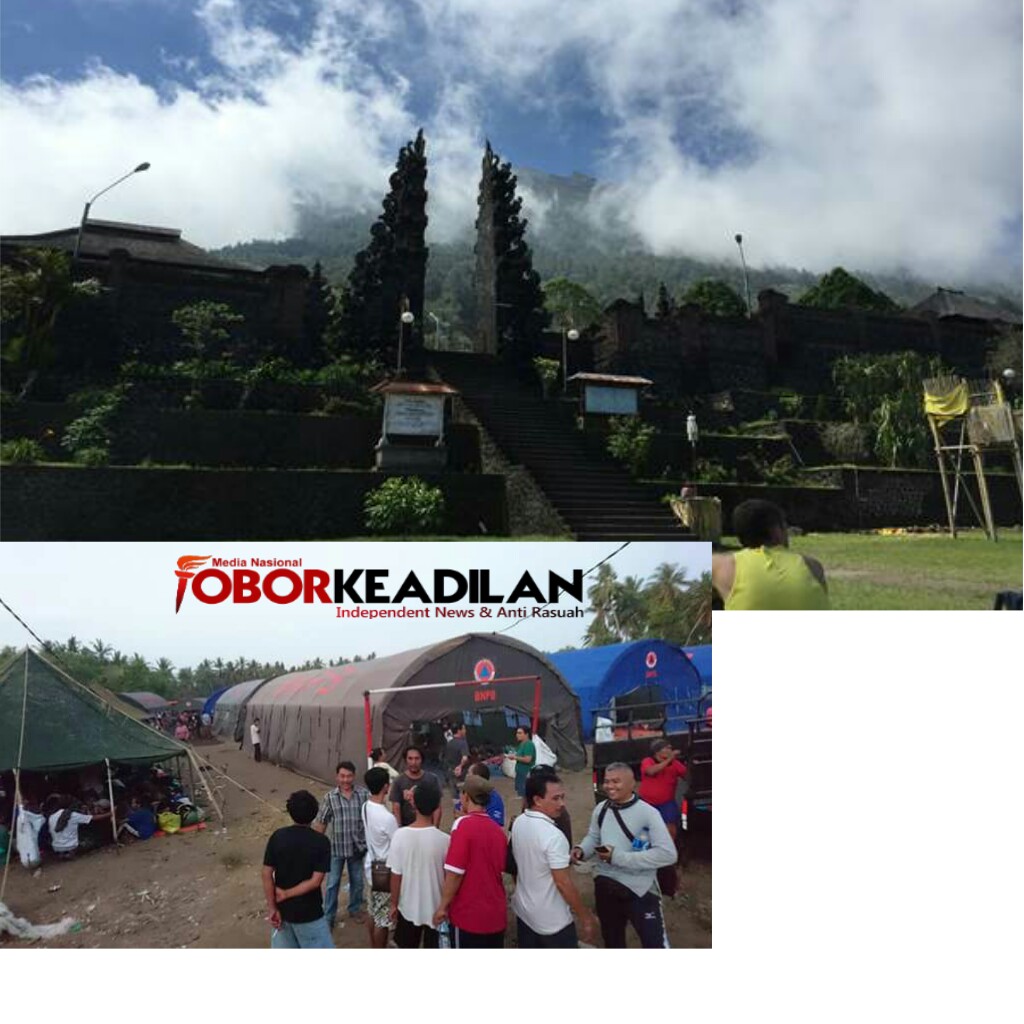 Pengungsi Gunung Agung Bali Di Luar KRB Akan Di Pulangkan,Setelah Radius Aman Diturunkan dari 8-10 km Menjadi 6 km.