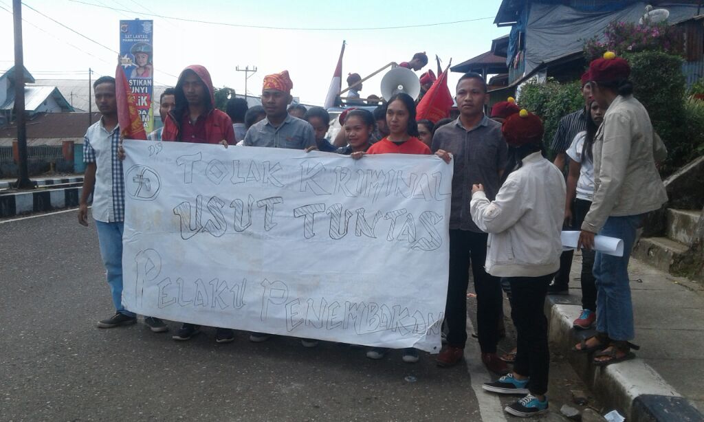PMKRI DESAK POLRES MANGGARAI TUNTASKAN KASUS OTT IPTU ALDO FEBRIANTO DAN PENJARAKAN PENEMBAK FREDY TARUK