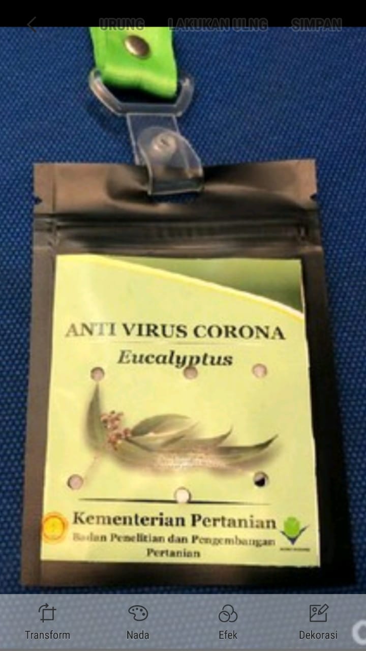 Kabar [Sukacita] Kementan Akan Memproduksi Kalung Anti Virus Bulan Depan