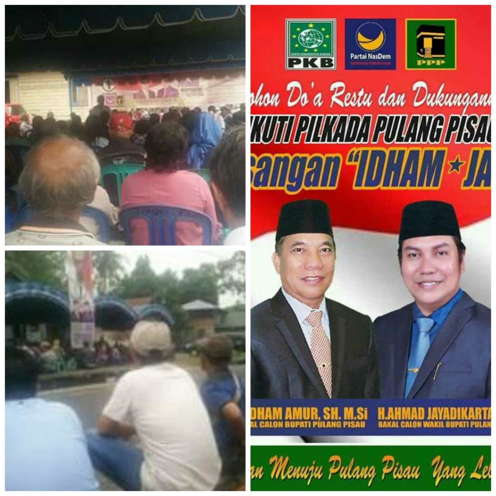 IDHAM - JAYA MAJU PILKADA PULPIS BUKAN MENGINCAR JABATAN TAPI KARENA PANGGILAN JIWA UNTUK MEMBANGUN