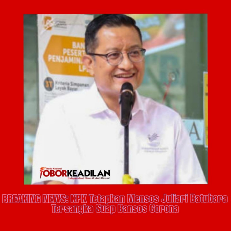 Breaking News, Mensos Juliari Batubara Serahkan Diri ke KPK Terkait Suap Dana Bansos Korona