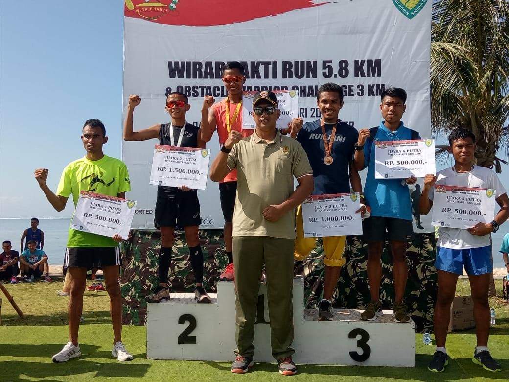 'Wira Bhakti Run 5 Km & Obstacle Warrior 3 Km' Meriahkan HUT Korem 162/WB 