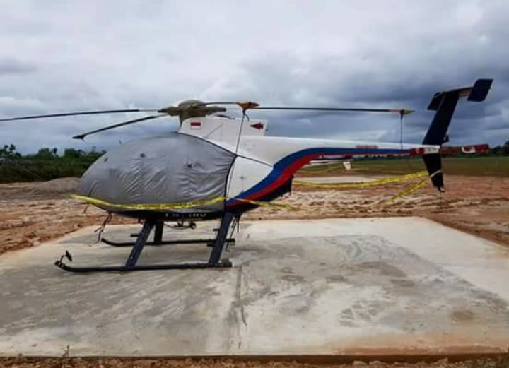 Dampak Helikopter Di Polis Line, Ribuan Warga Kampung Kawei Kelaparan Dan Sakit