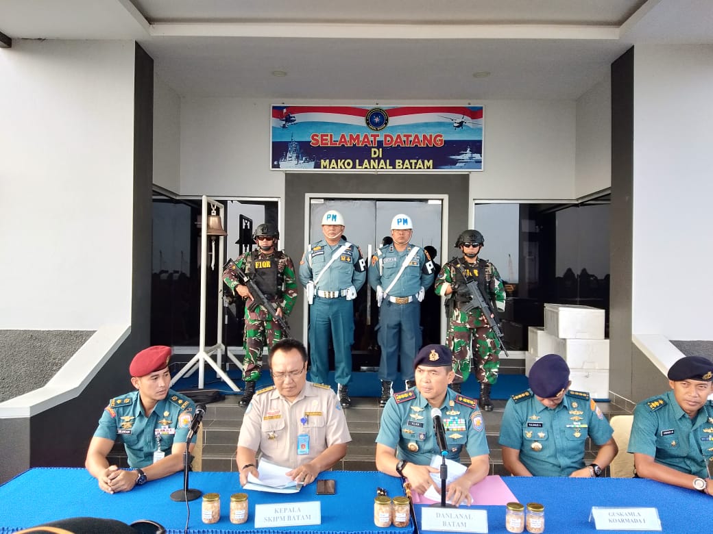Lagi-lagi Penyelundup Bibit Lobster Kembali di PATAHKAN Tim FIQR Lanal Batam