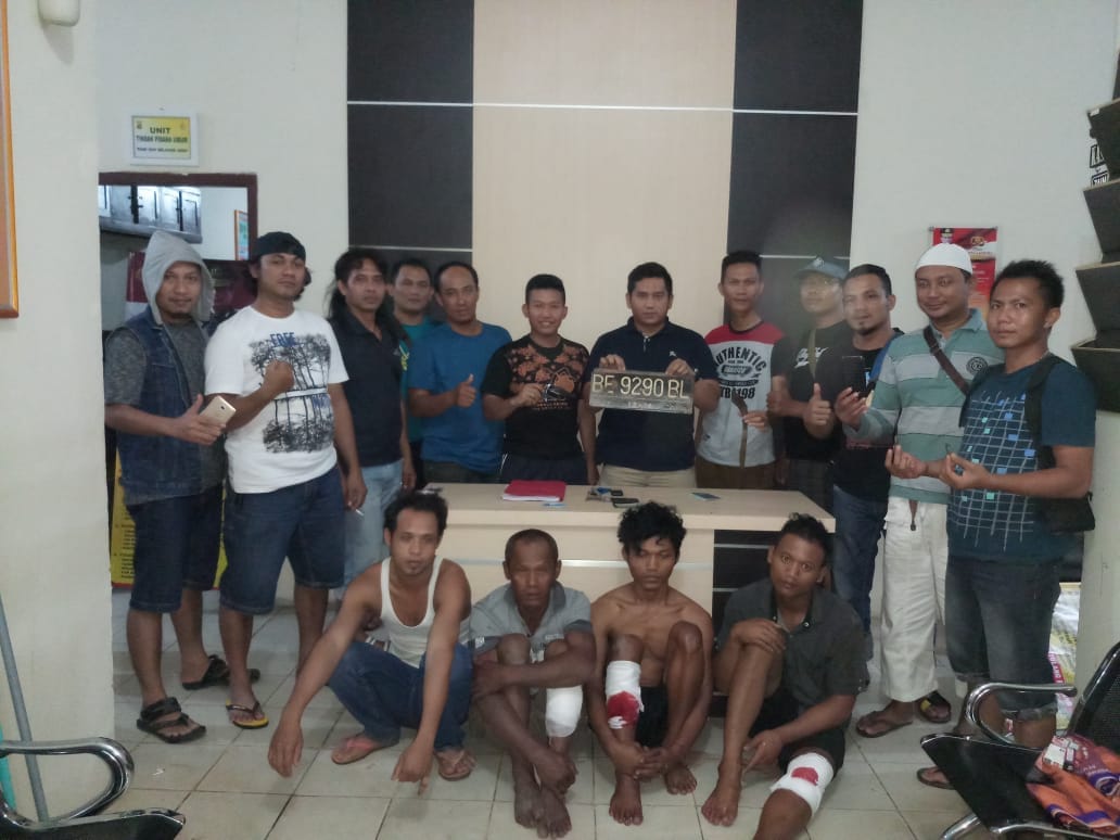 Polres Tulangbawang Ringkus Empat Pelaku Pembunuhan