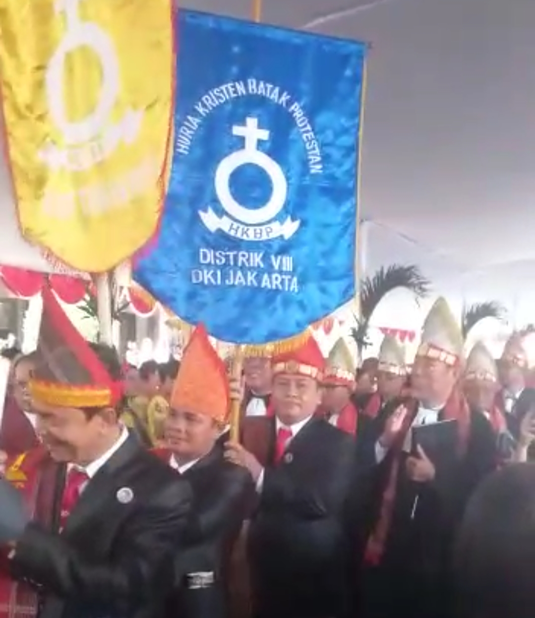 Ibadah Inkulturasi Batak Toba Digelar di Perayaan Puncak "Taon Parasinirohaon" HKBP Resort Taman Mini 