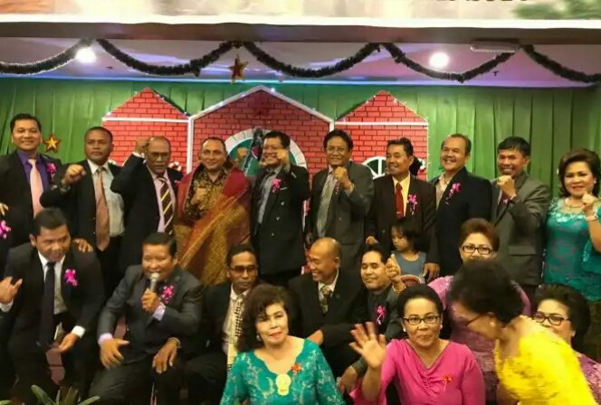 Letjen TNI Edy Rahmayadi Menghadiri Acara Perayan Natal Manik MARBONA se Kota Medan.