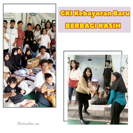 GKI Kebayoran Baru Berbagi Kasih di Panti Asuhan