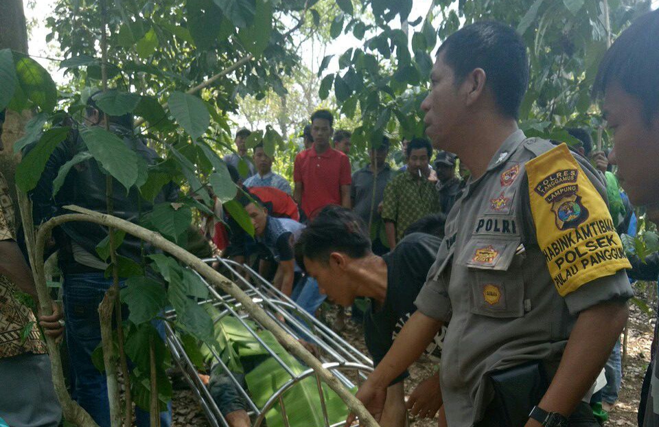 Duel Maut, Warga Tanggamus Tewas Bersimbah Darah