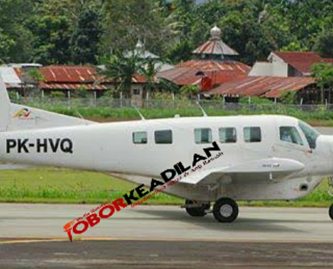 Breaking News, Pesawat D Air PK-HVQ Lost Kontak Hilang Dari Radar Di Langit Papua