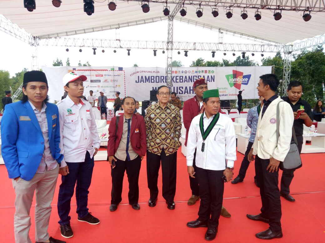 JAMBORE PEMUDA DI MATA NIZAR, KETUA UMUM HIMMA PERSIS.