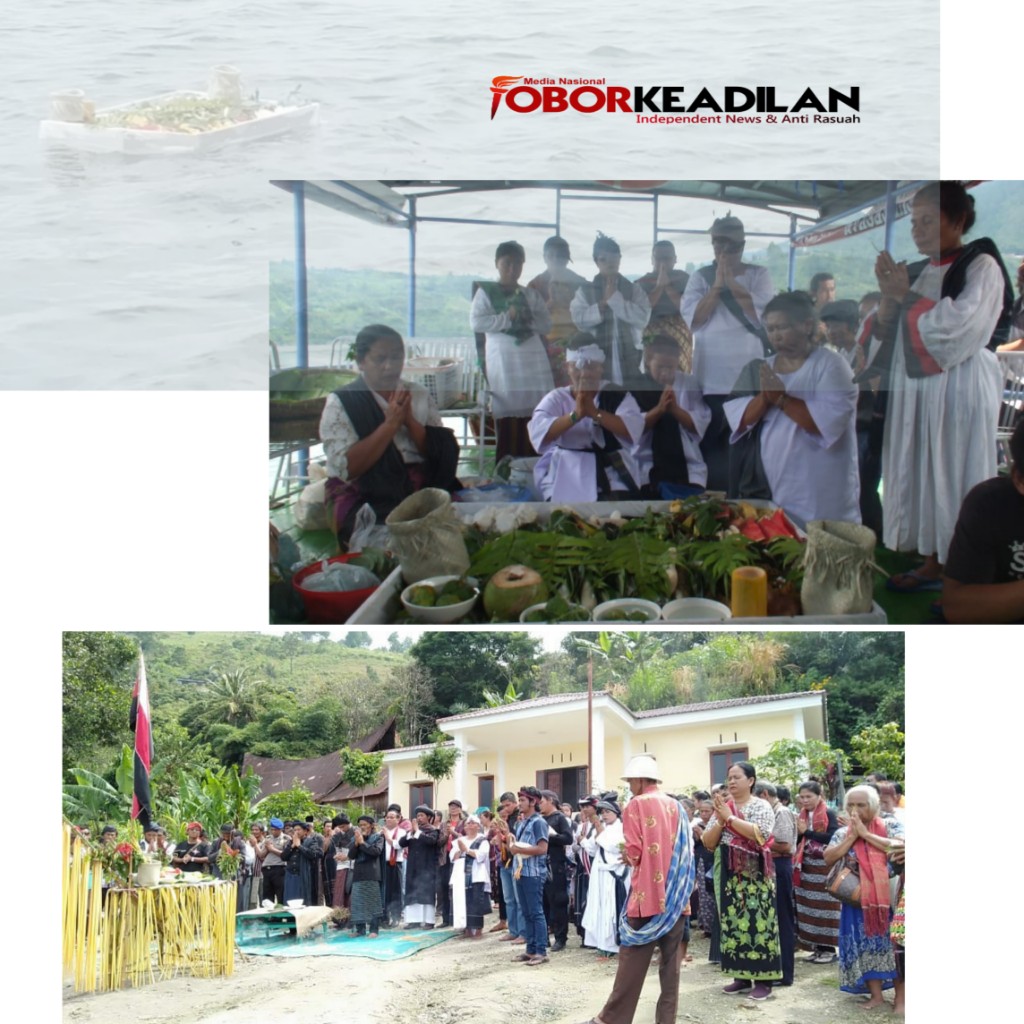 Upacara Ritual Hahomion Pangelekan Tao Toba