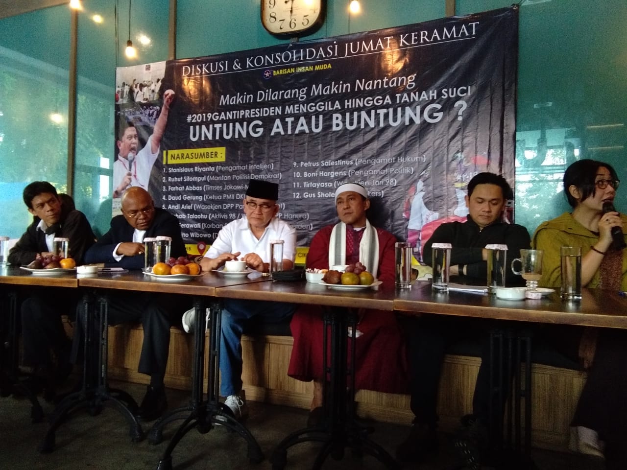 2019 Ganti Presiden Makin Dilarang Makin Nantang