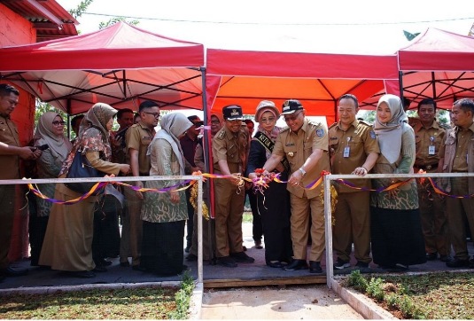 Wali Kota Depok Mohammad Idris Resmikan Ruang Bermain Ramah Anak Di Kecamatan Bojongsari 
