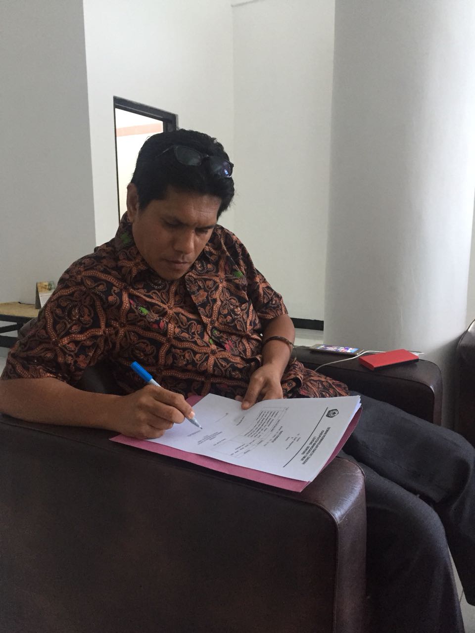 PULUHAN GURU THL TEMUI DPRD MATIM - NTT SIANG TADI