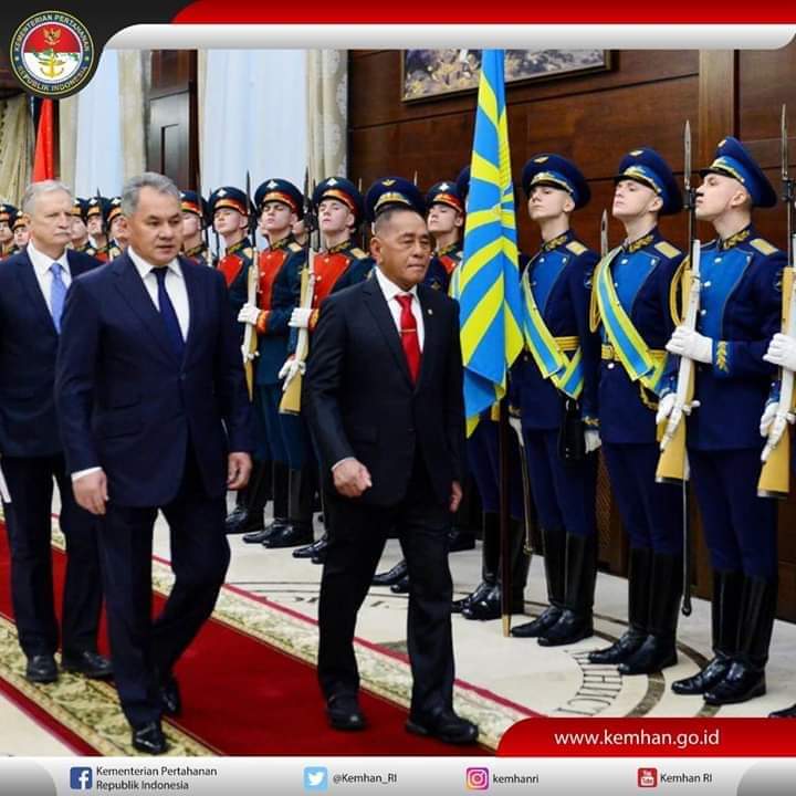 Menhan RI Ryamizard Ryacudu Berkunjung ke Rusia