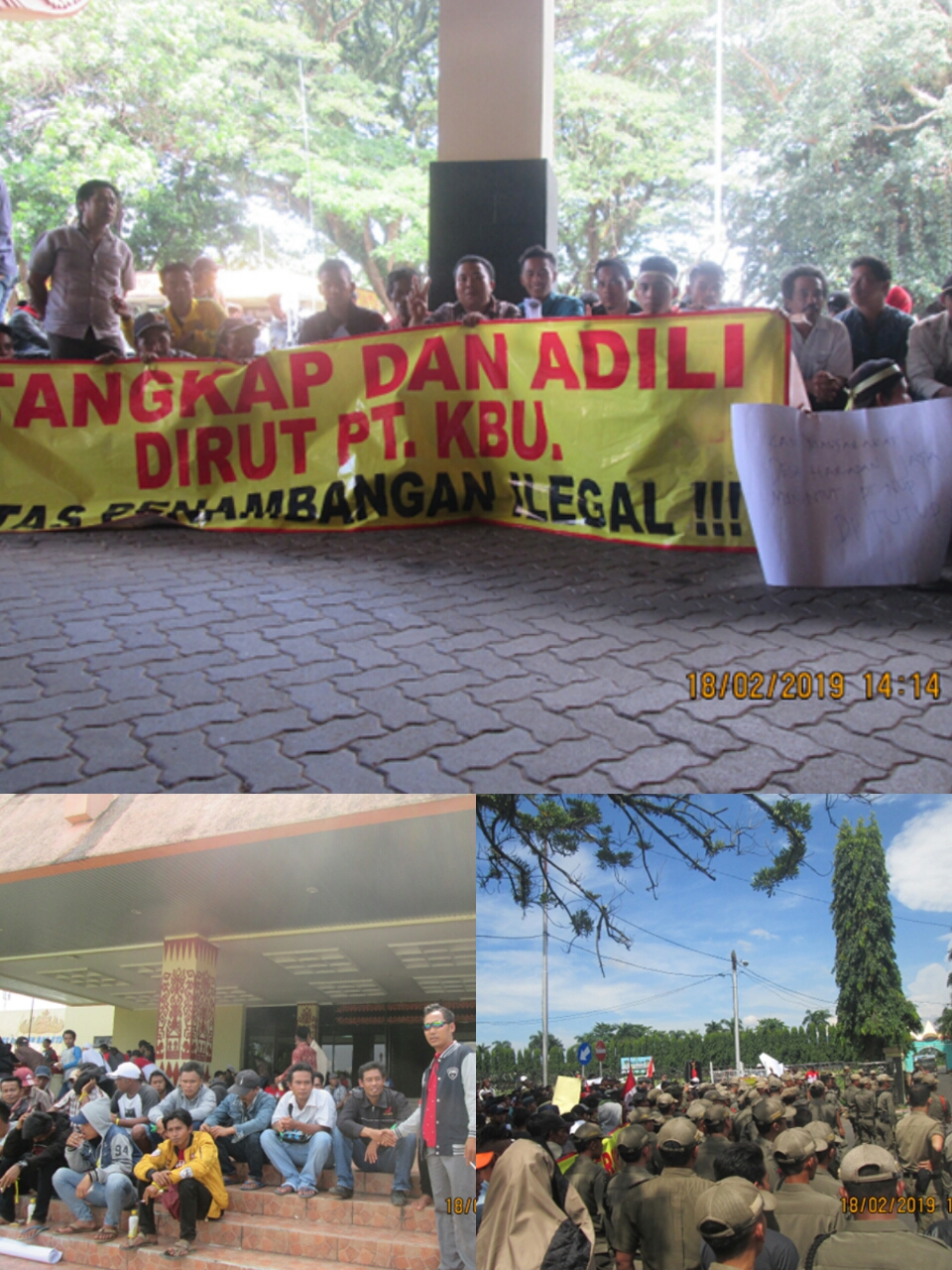 PT.KBU DISINYALIR KANGKANGI PERATURAN 