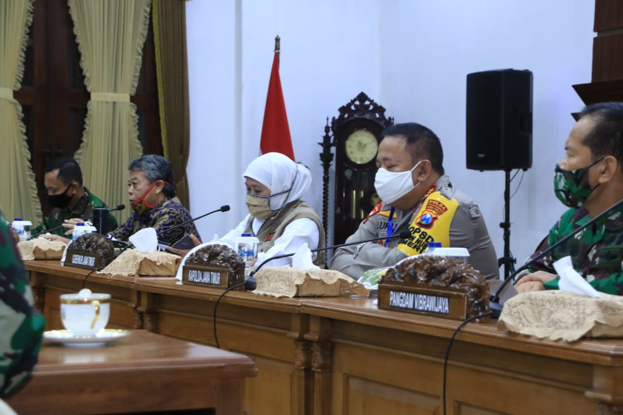 Pemprov Jatim Putuskan PSBB Surabaya , Gresik dan Sidoarjo  Dimulai 28 April - 11 Mei 2020