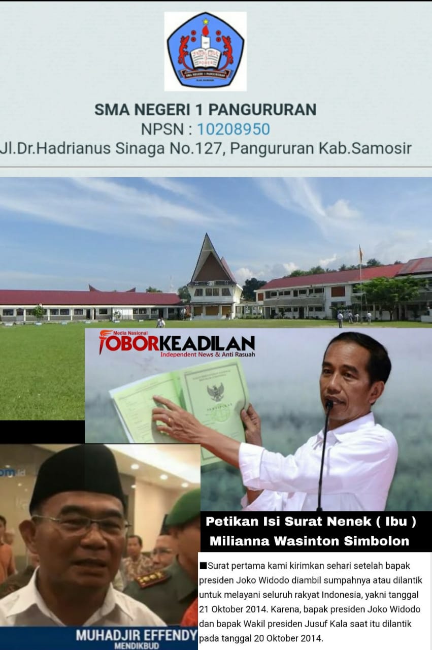 PRESIDEN JOKOWI DIAM SAJA PEMERINTAH MERAMPOK TANAH ADAT 2,4 Ha Di SAMOSIR