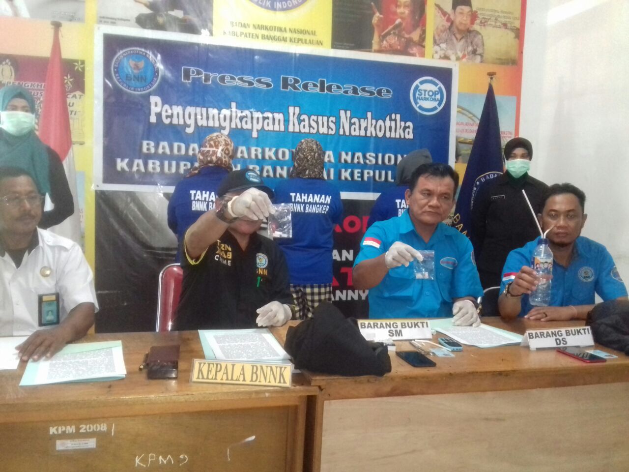3 Wanita Pengguna Narkoba Diantaranya Berstatus ASN Dan Istri Polisi Gol Di tangan  BNN