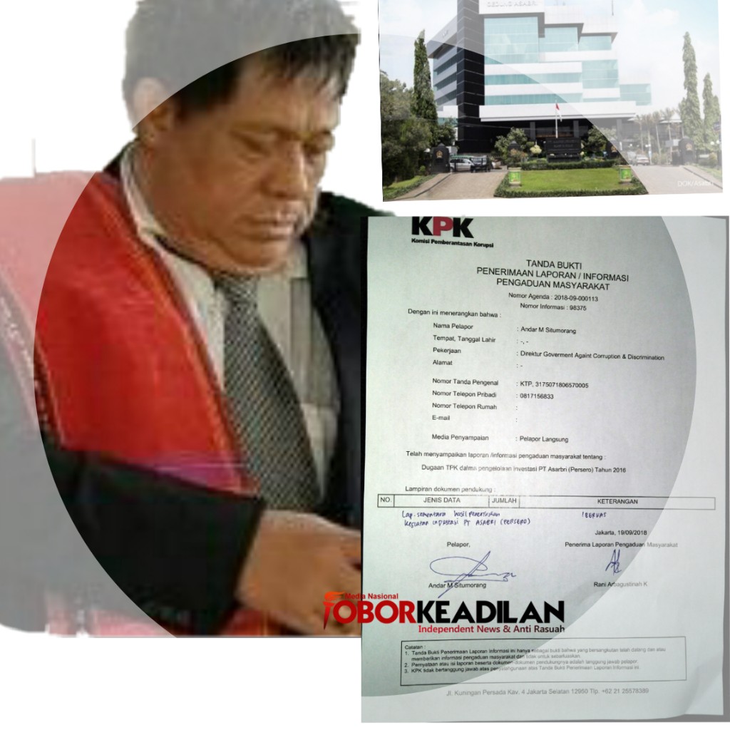 GEGER KORUPSI ASABRI, TIPIKOR ANIES, SIRKUS OTT KPK, INI TELAH DI PERKARAKAN ANDAR SITUMORANG. SH