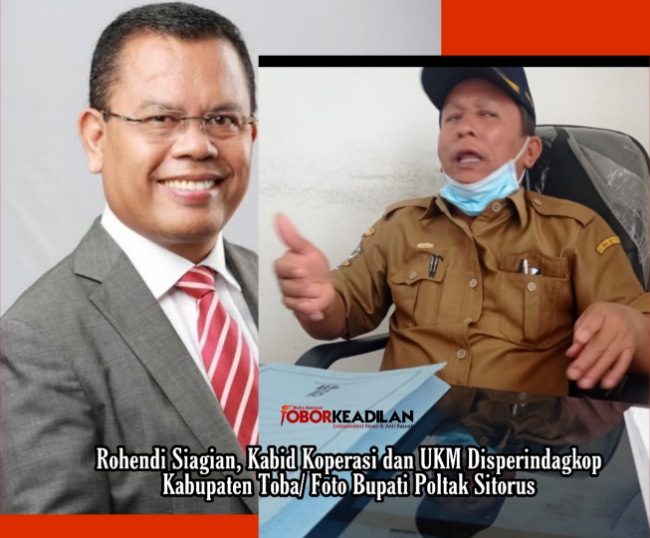 Bawahan Bupati Toba "Ngibul", Tolak Warga Pemohon Banpres di Kantor Disperindagkop