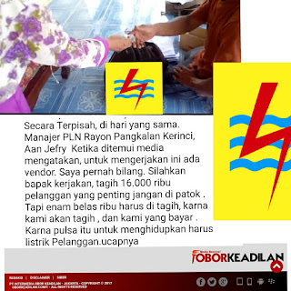 Oknum Petugas PLN dan Vendor Pemasangan Migrasi Meteran Diduga Kompak Melakukan Pungli.
