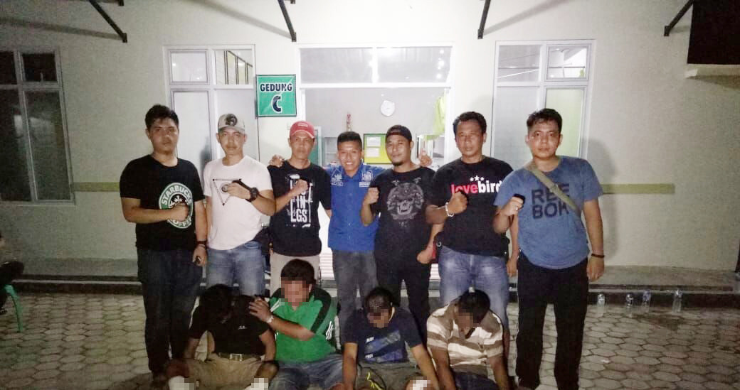 Empat Gembong Pelaku Curas Mobil Truck Bersenpi Di Tangkap Polisi 