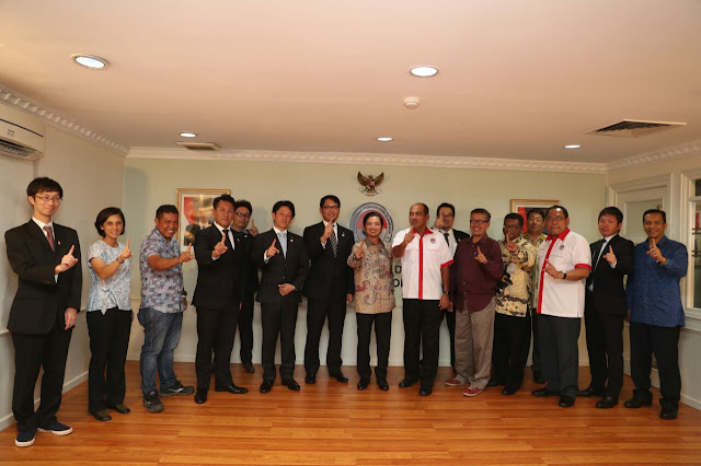 Perbasasi Dan NPB Lakukan Kegiatan Persahabatan Jelang Asian Games