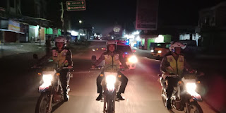 Mencegah Terjadinya Tindak Pidana C3, Polres Mesuji Patroli Sahur