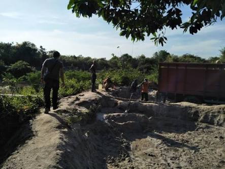 Jalan Tol Picu Tambang Pasir Liar ILegal Lamtim,Tuba Hingga Mesuji