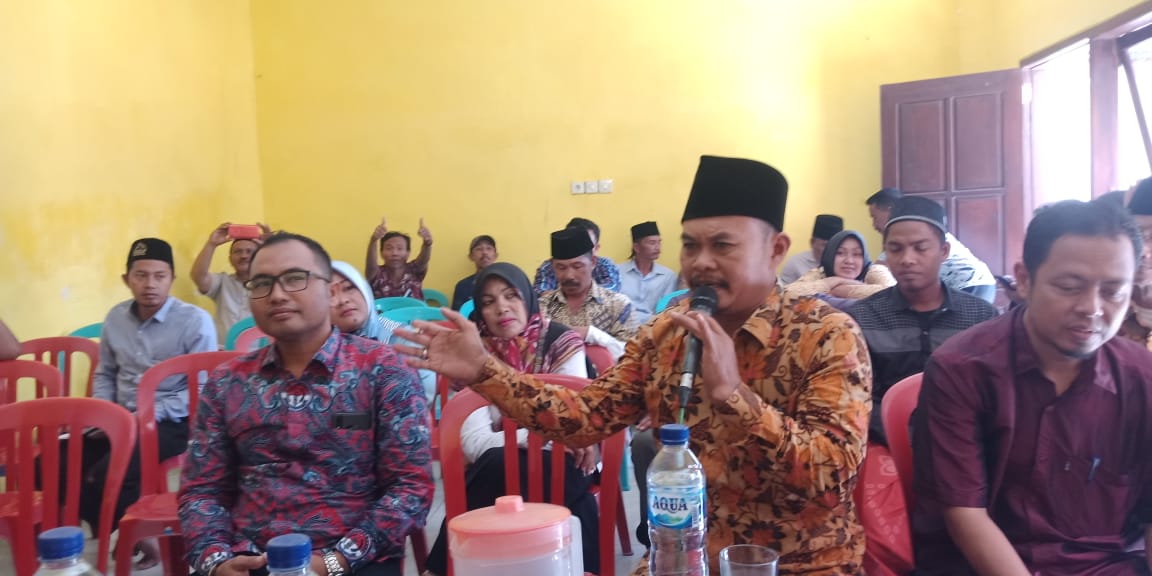 Suharto: Dana Desa Harus Tepat Sasaran Untuk Mensejahterakan Masyarakat di Desa Kedawang 