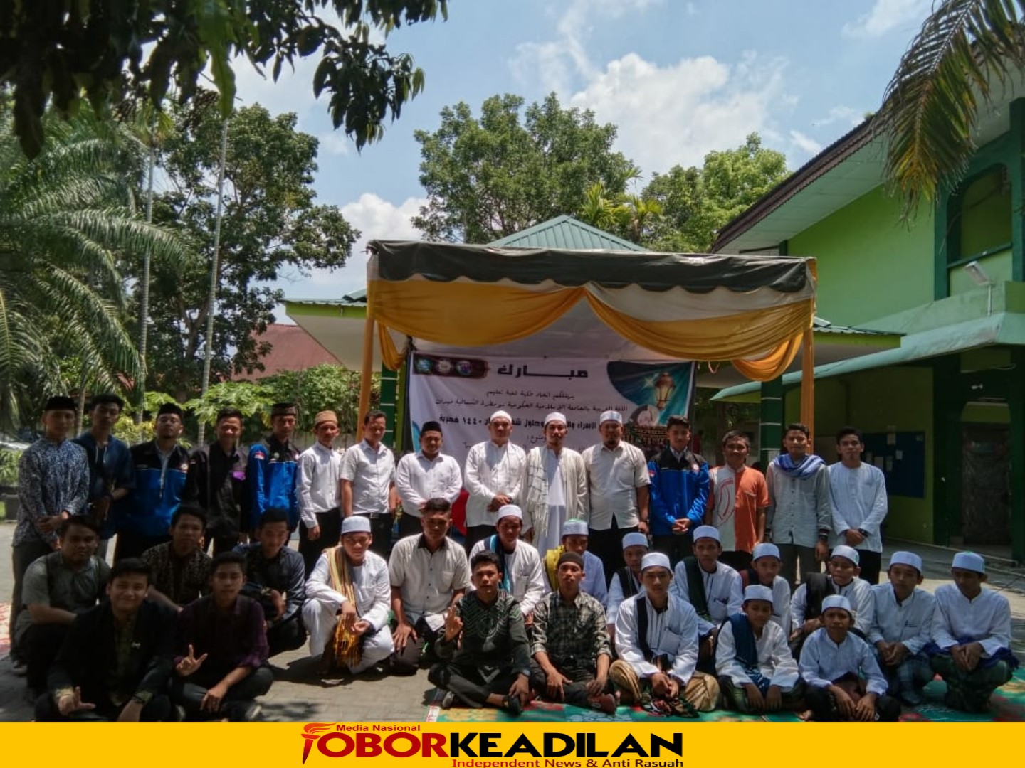 Sambut Bulan Suci Ramadhan, HMJ PBA UINSU Gelar Peringatan Isra' Mi'raj.