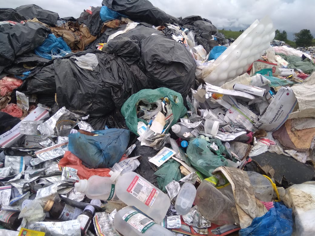 Miris, Sampah Medis Ancam Kehidupan Ekosistem di Wilayah Kec. Laguboti Kab Tobasa