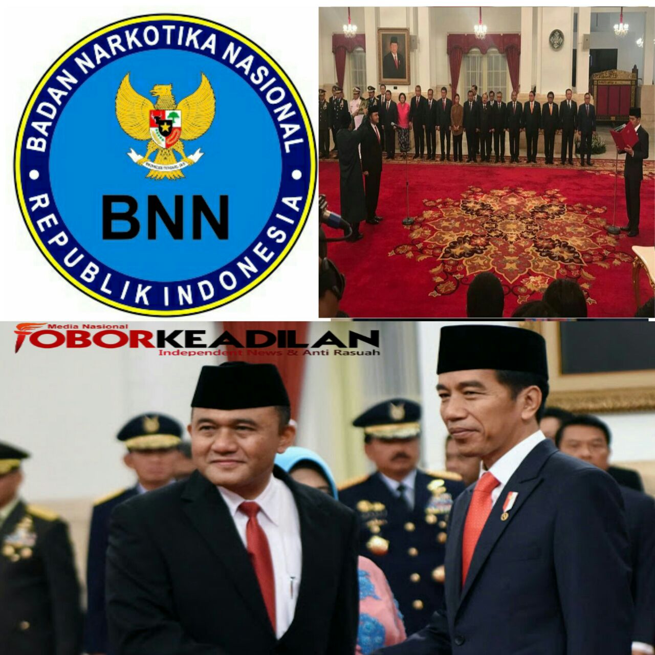 Dilantik Jokowi, Irjen (Pol) Heru Winarko Resmi Menjabat Kepala BNN Gantikan Buwas   